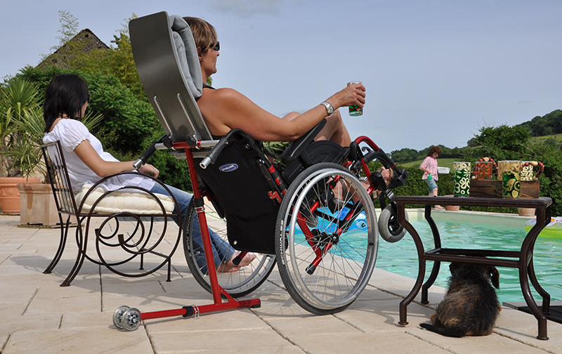 Kitcool Motorisation légère fauteuil roulant manuel assistance mobilité